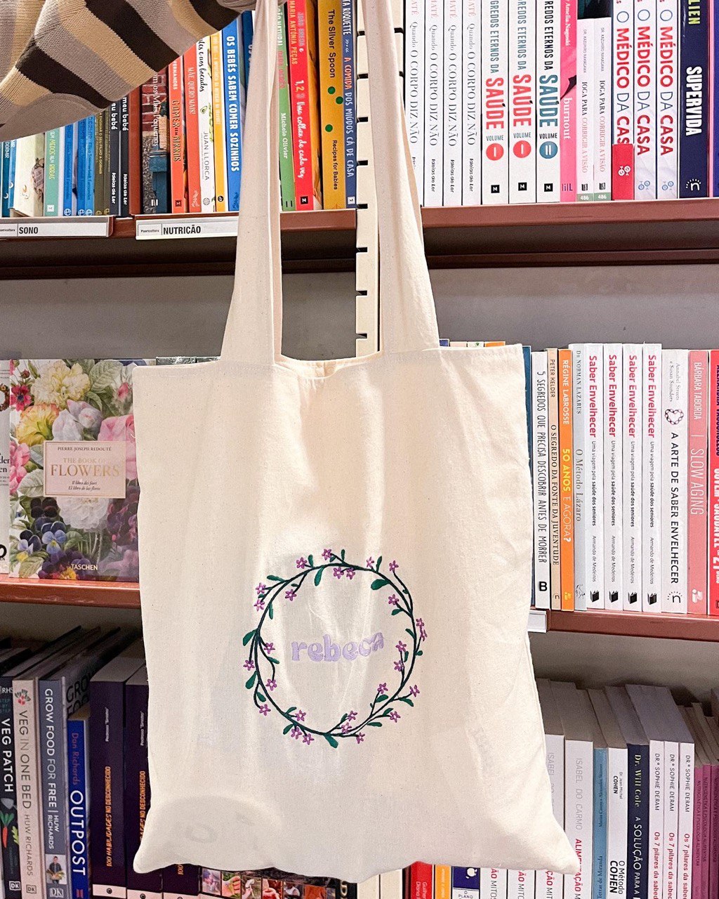 TOTE BAG COM NOME