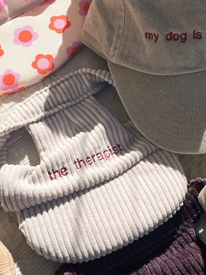 conjunto dono+pet: my dog is my therapist
