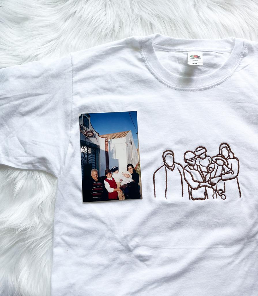 T-shirt com Fotografia