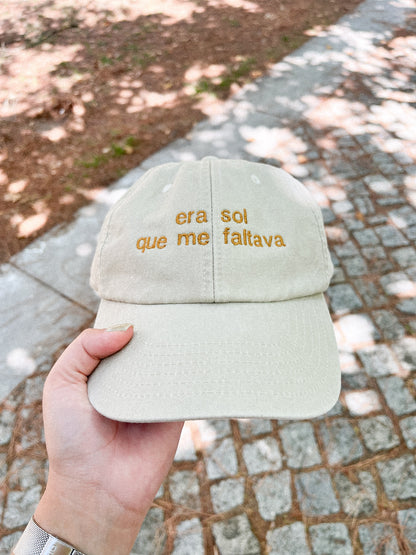 era sol que me faltava