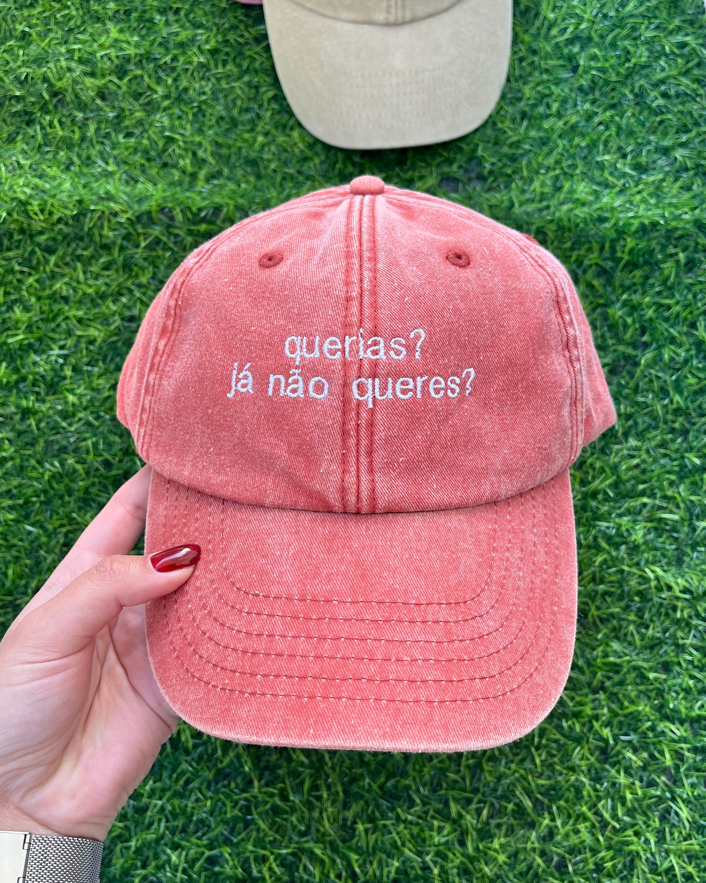querias? já não queres?