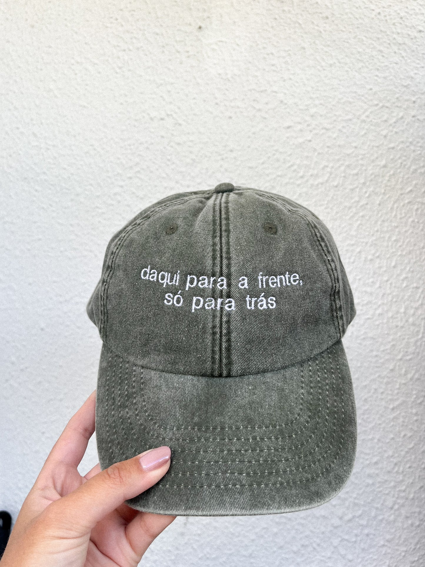 daqui para a frente, só para trás