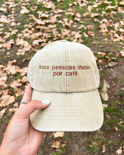 troco pessoas chatas por café