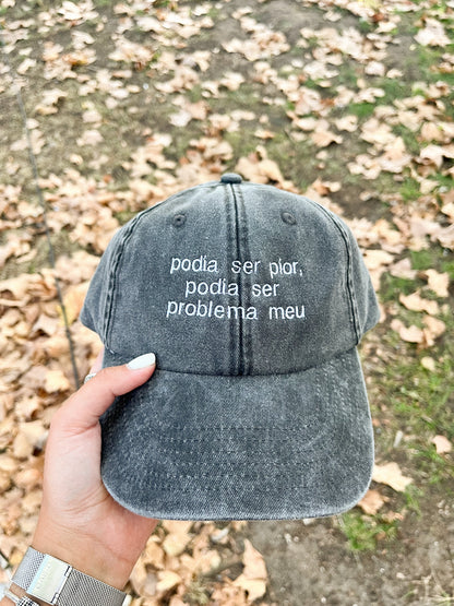 podia ser pior, podia ser problema meu