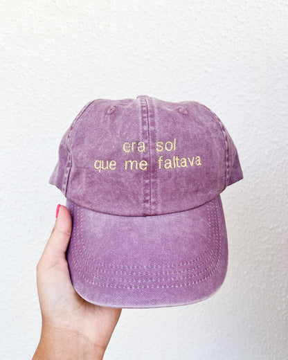 era sol que me faltava