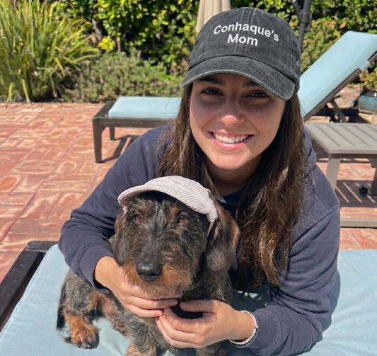 CONJUNTO: BONÉ PARA PET + BONÉ PARA DONO PERSONALIZADOS