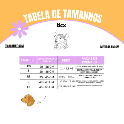 BONÉ PARA PET PERSONALIZADO