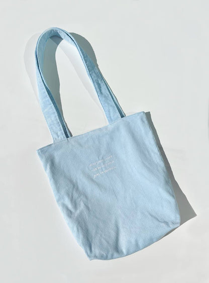 TOTE BAG EM BOMBAZINE (DAILY REMINDER)