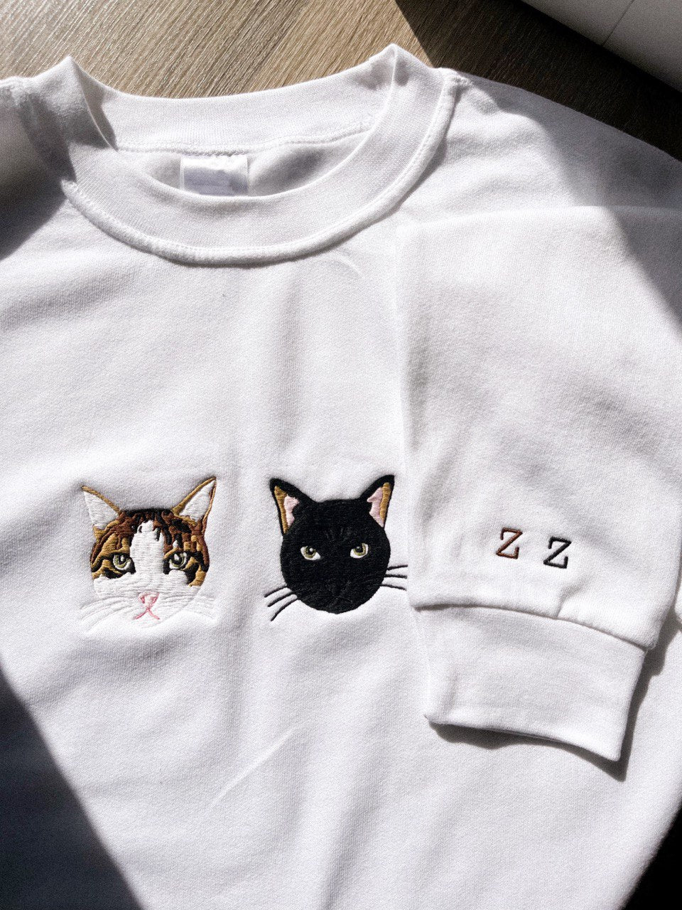 CREWNECK PERSONALIZADA COM O DESENHO DO TEU PET