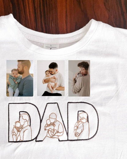 CAMISOLA DAD COM FOTOGRAFIAS
