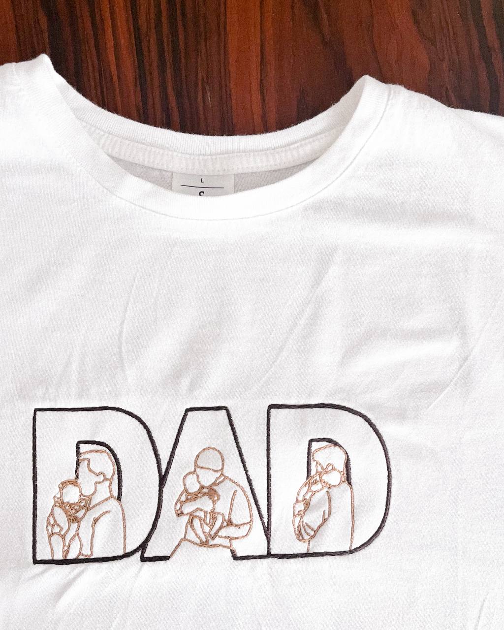 CAMISOLA DAD COM FOTOGRAFIAS
