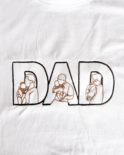 CAMISOLA DAD COM FOTOGRAFIAS