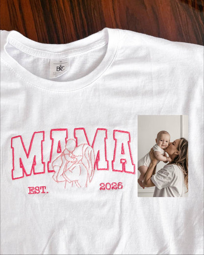 CAMISOLA MAMA COM FOTOGRAFIA