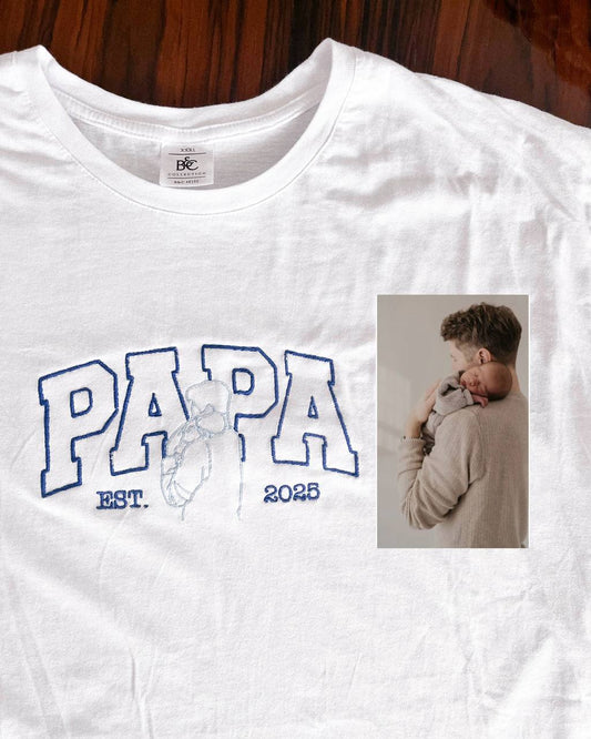 CAMISOLA PAPA COM FOTOGRAFIA