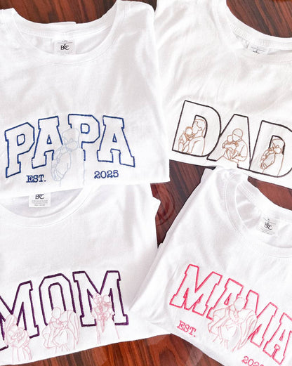 CAMISOLA DAD COM FOTOGRAFIAS