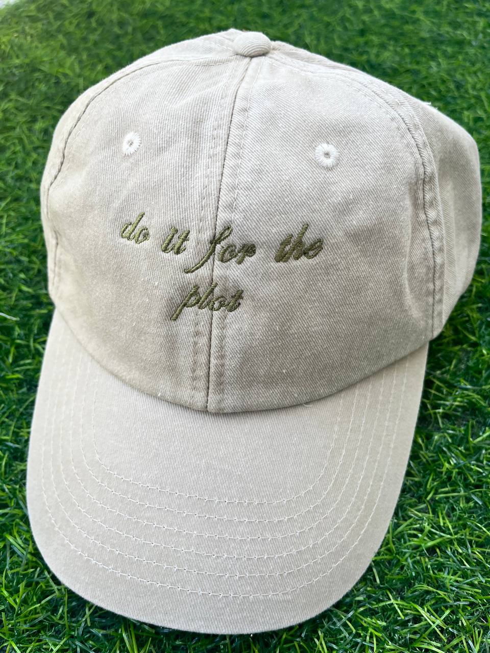 do it for the plot