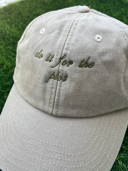 do it for the plot