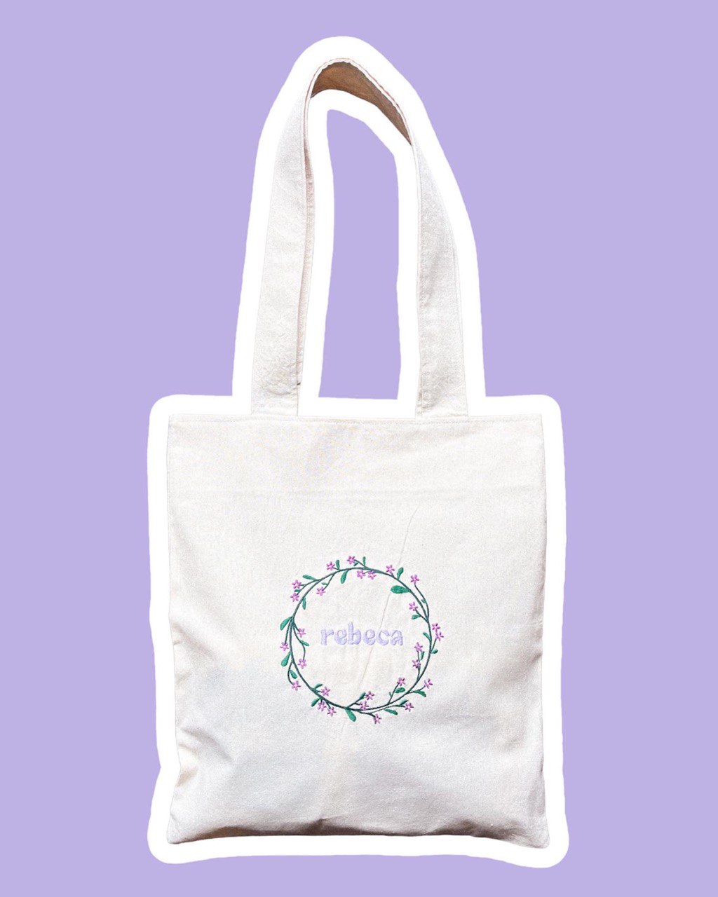 TOTE BAG COM NOME