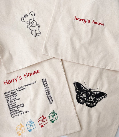 HARRY'S BUTTERFLY TOTE BAG